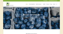Desktop Screenshot of healthgeneration.com
