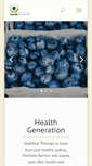 Mobile Screenshot of healthgeneration.com